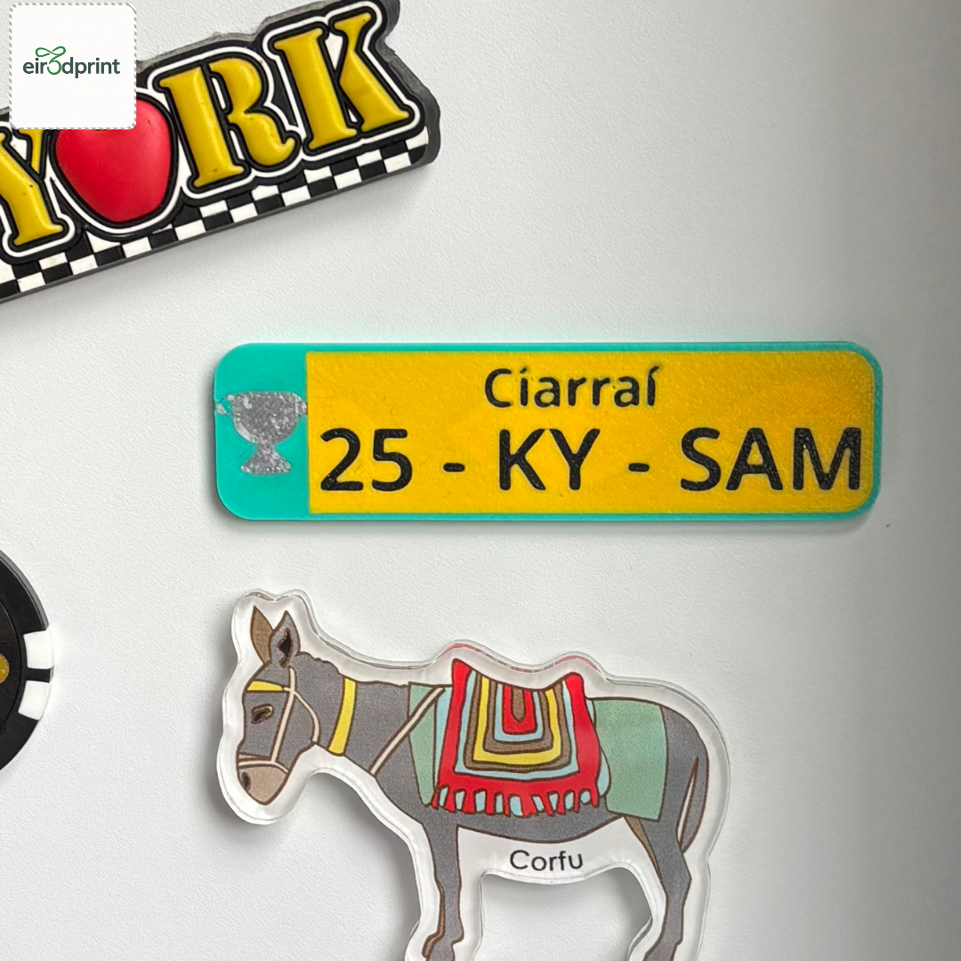 Kerry 2025 All-Ireland Football Champions Fridge Magnet – “25-KY-SAM” Number Plate Style