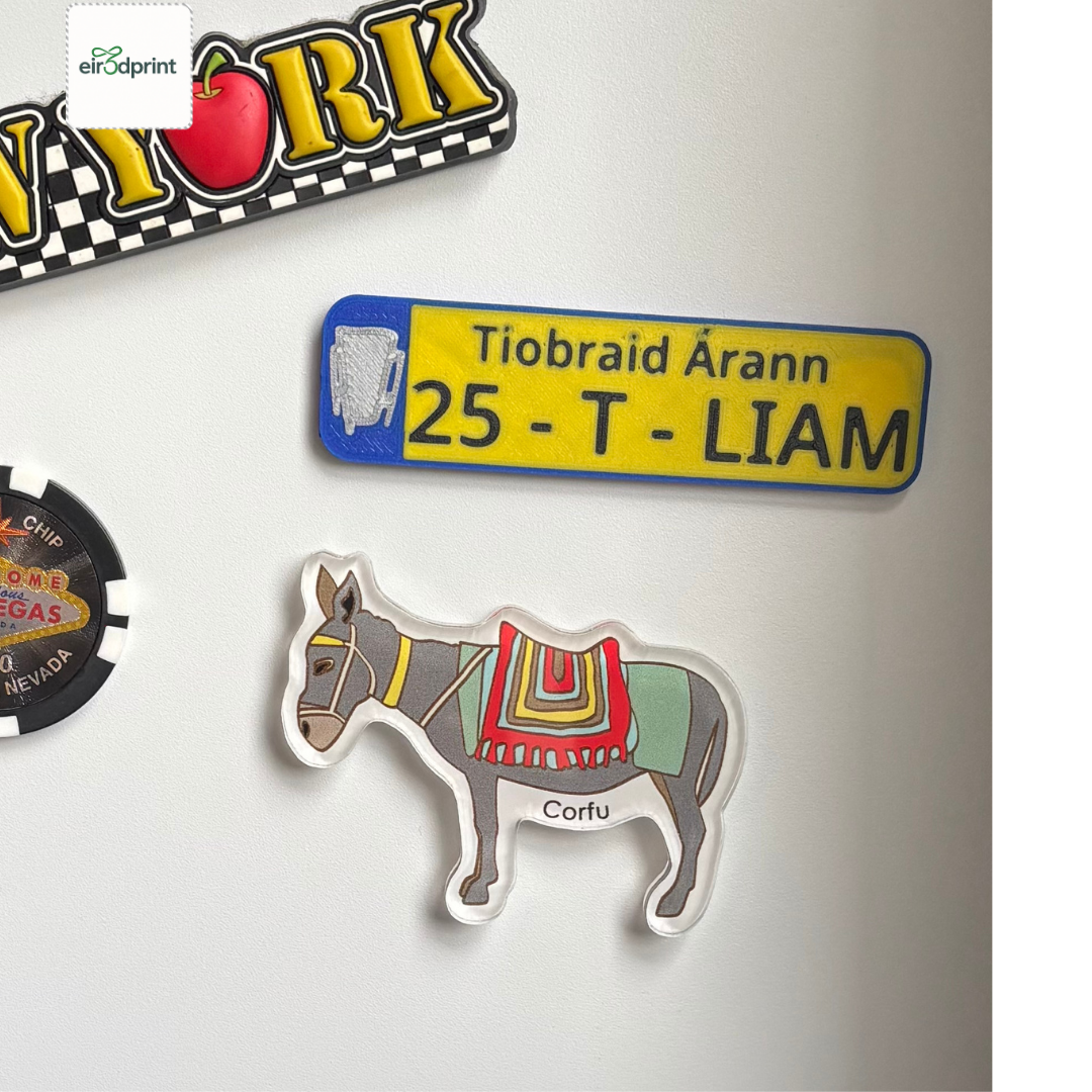 Tipperary 2025 All-Ireland Hurling Champions Fridge Magnet – “25-T-LIAM” Number Plate Style