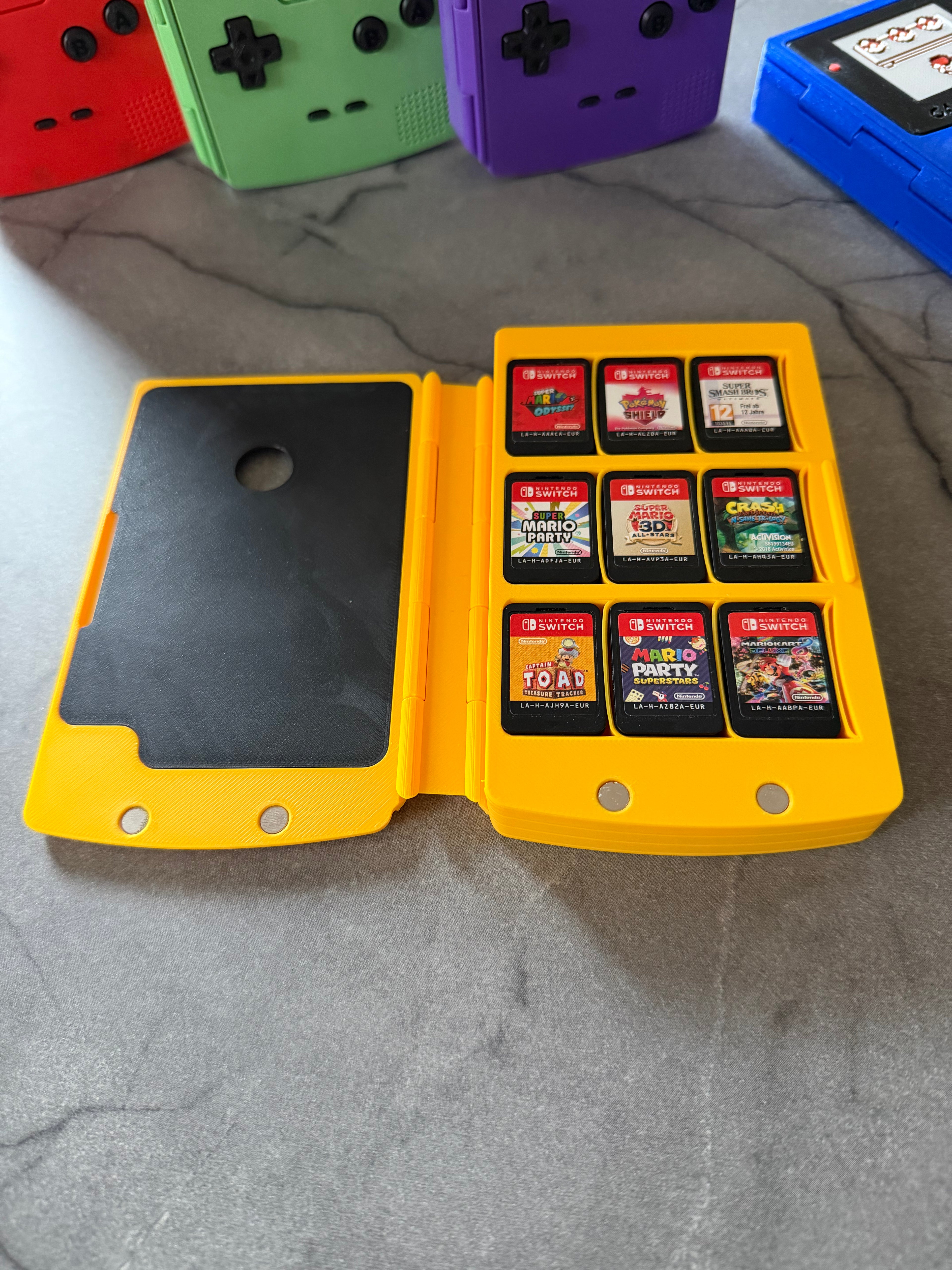 Games Book - Custom Nintendo Switch Game Organizer